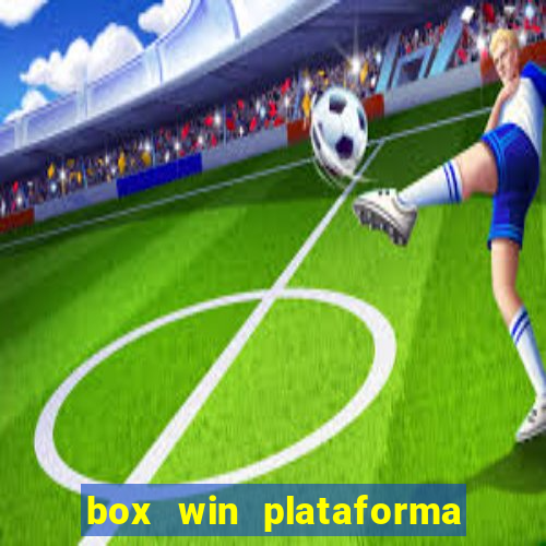 box win plataforma de jogos